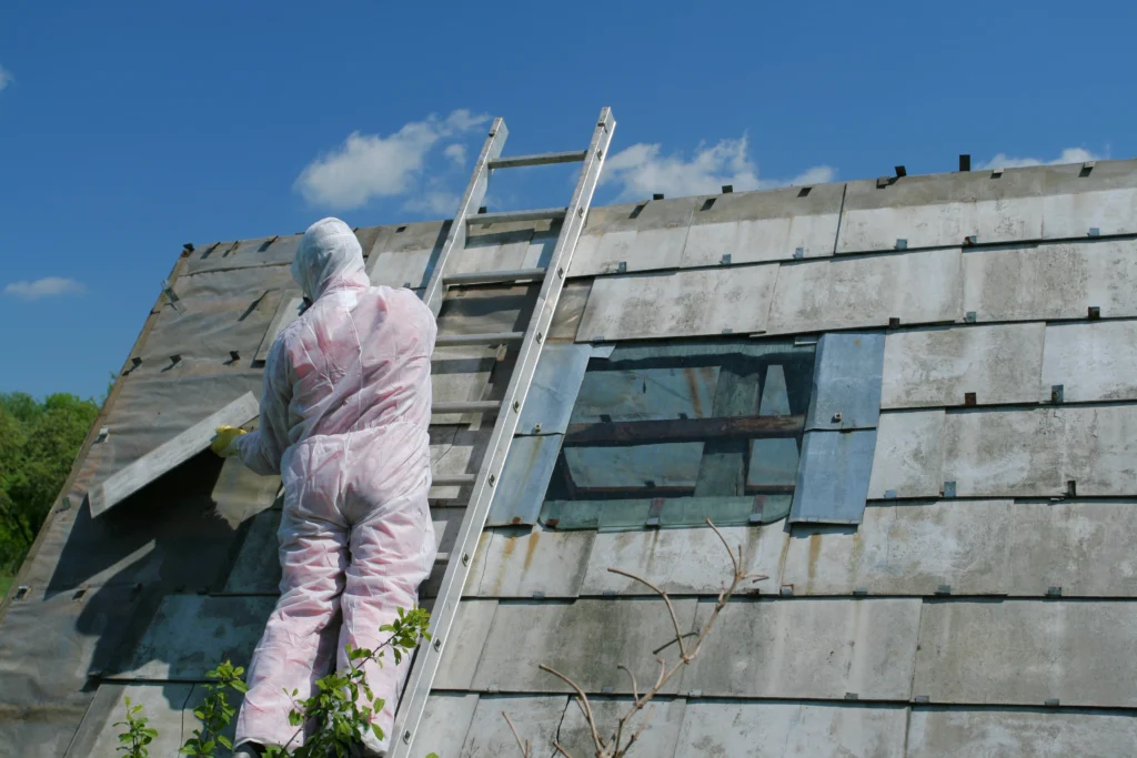 asbestos roof removal